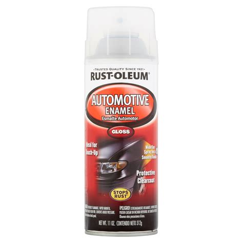 Rust-Oleum Automotive Enamel Clear Gloss Protective Clearcoat, 11 oz ...