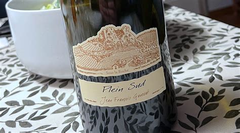 Jean Fran Ois Ganevat Plein Sud Trousseau Jura Frankrig