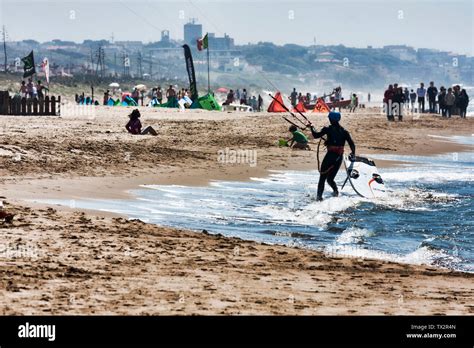 Lido Dei Pini Italy April 252014 On The Roman Beach Of Lido Dei