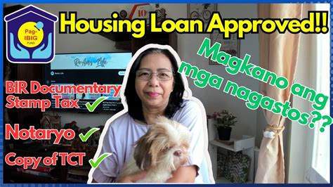 Part 4 Processing Of Requirements And Cost For Pagibig Housing Loan