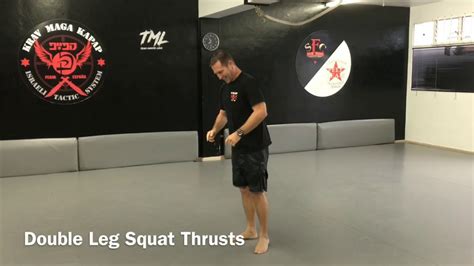 How To Do Double Leg Squat Thrusts Youtube