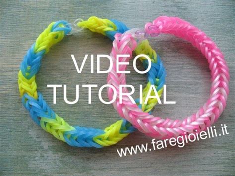 Braccialetti Con Elastici No Telaio Video Tutorial Faregioielli