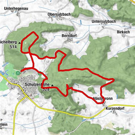 Colmberg Bergfex Wanderung Tour Bayern