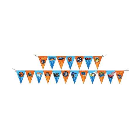 TEMA FESTCOLOR HOT WHEELS FAIXA DECORATIVA UNID HIPER FESTA