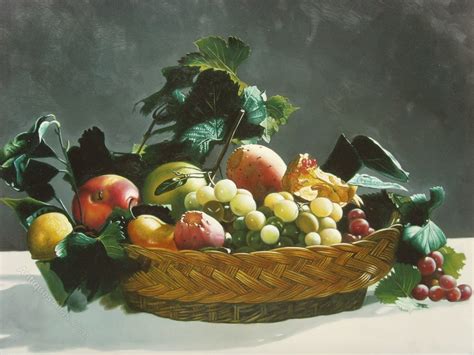 Antiques Atlas Still Life Fruit Oil Painting By Bruce Mccrory