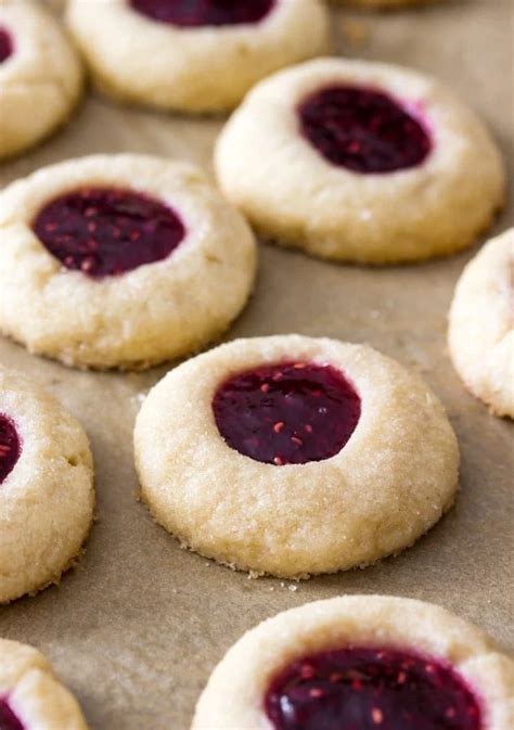 Thumbprint Cookies Sugar Spun Run