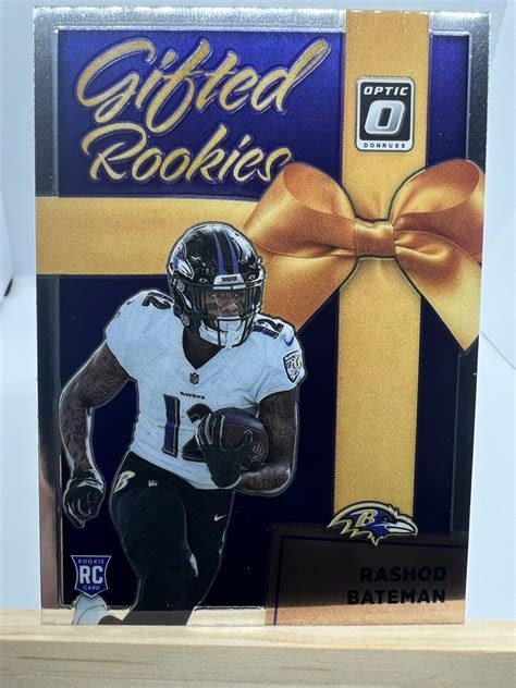 Donruss Optic Rashod Bateman Gifted Rookies Rookie Card Rc Gr