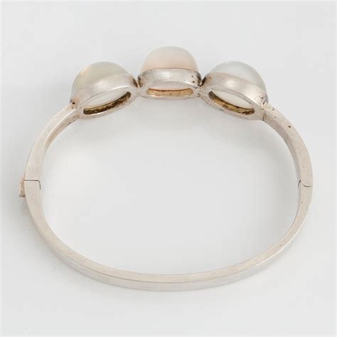 Wiwen Nilsson Armring Lund Sterling Silver Med M Nstenar