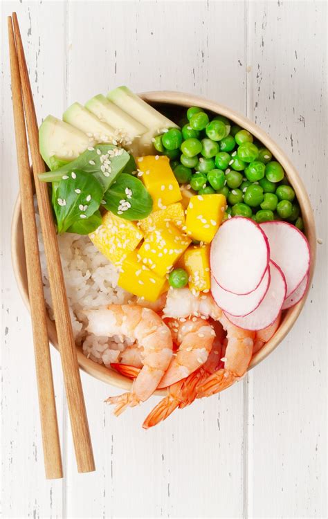 Recette Poke Bowl Aux Crevettes Marie Claire