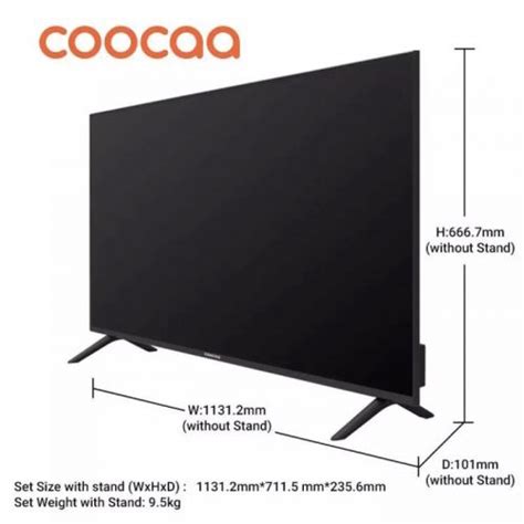 Jual TV LED COOCAA 50 Inch 50S3N Smart TV 4K ULTRA HD NETFLIX YOUTUBE