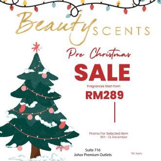 Beauty Scents Pre Christmas Sale At Johor Premium Outlets 9 Dec 2022