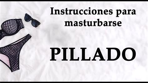 Instrucciones Para Masturbarse Con Voz Españolaand Te Pillan Con Las Bragas Deandandand