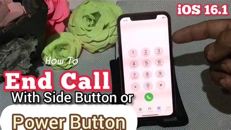 How To End Call With Power Button On Iphoneending Call On Side Button