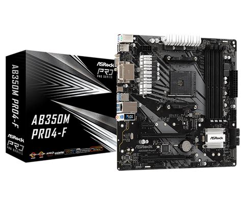 ASRock AB350M Pro4 F