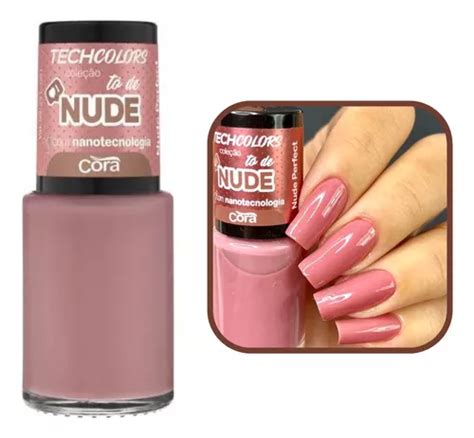 Cole O Esmaltes Techcolors Cora Ml T De Nude Cor Nude Perfect