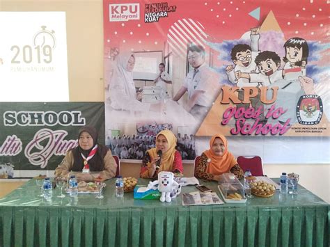 Menambah Ilmu Bagi Pemilih Pemula Kpu Bangka Goes To School Radar Babel