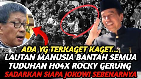 Membludak Lautan Manusia Sambut Jokowi Bantahkan Semua Tuduhan H X