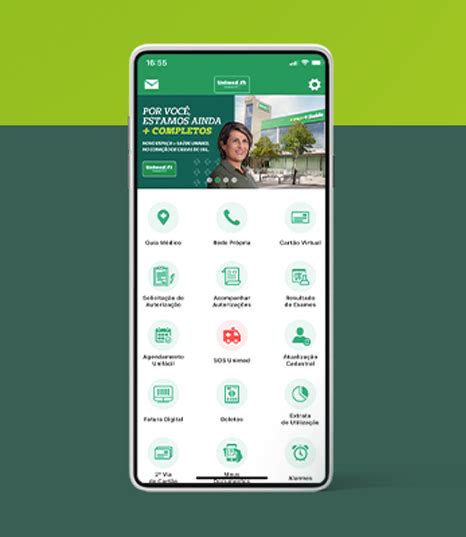 Utilize o App Unimed Nordeste RS para acessar o cartão do plano de