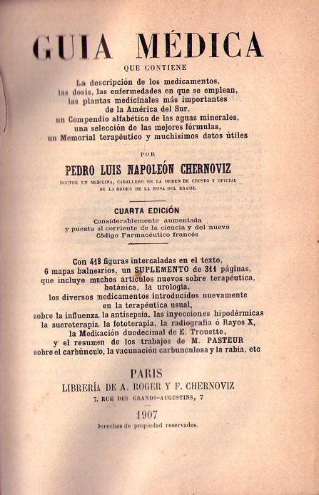 Guia Medica Que Contiene La Descripci N De Los Medicamentos Las