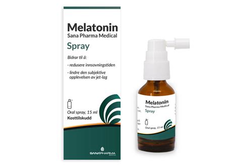 Melatonin Spray Sana Pharma Medical 15 ml - Balder Apotek AS