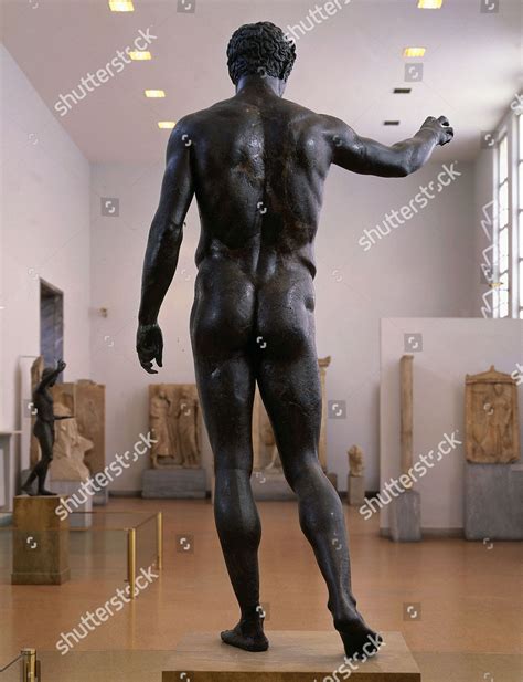 Ephebe Antikythera Bronze C Bc Editorial Stock Photo Stock Image