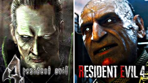 Comparando O Chefes De Resident Evil Resident Evil Remake