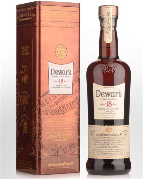 Dewar s 18 Year Old Blended Scotch Whisky 750ml 嘢食 嘢飲 酒精飲料