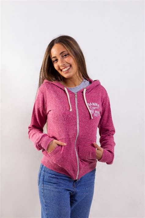 Campera Algod N Nevado Magenta Danina