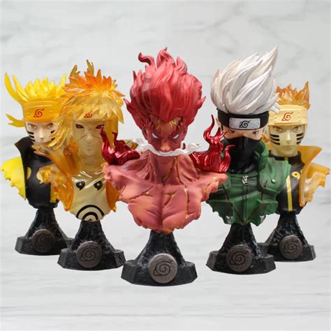 Anime Might Guy Naruto Busts Action Figure Hatake Kakashi Namikaze