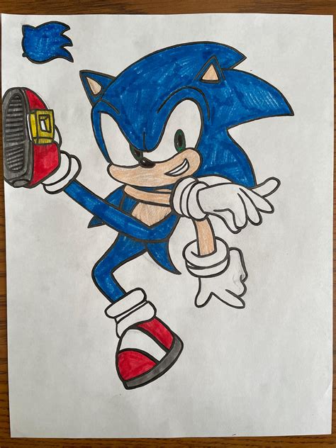 SSBU Sonic by Muthoni16 on DeviantArt