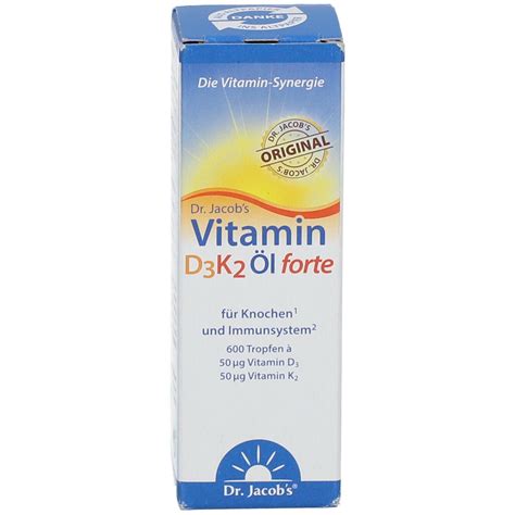 Dr Jacobs Vitamin D K L Forte Ml Shop Apotheke At