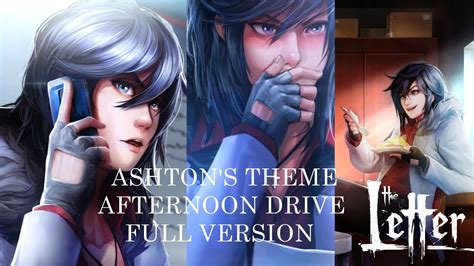 The Letter Horror Visual Novel Ost Ashton S Theme Afternoon Drive