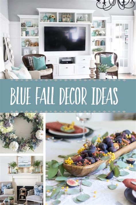 Blue Fall Decor Ideas