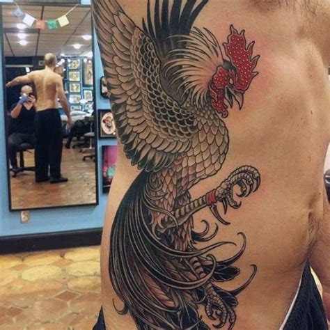 Rooster Art Tattoo