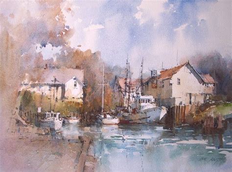 Ian Ramsay Watercolors Watercolor Artists Painting Watercolor Landscape