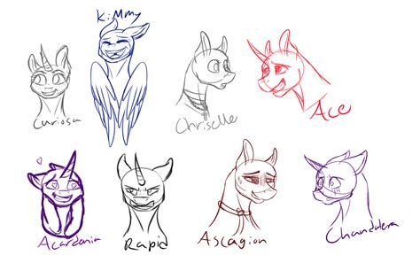 pony face experssions  kimyowolf  deviantart