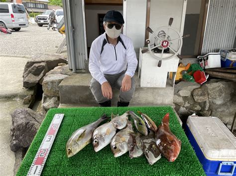 磯釣りでイサキ42㎝・メイチ・カワハギ・イガミ・ゲット！ 一栄丸渡船｜三重県紀北町