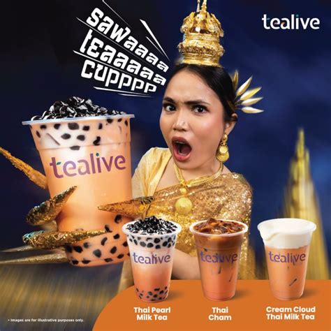 28 Feb 2024 Tealive New Thai Tea Drinks Promo