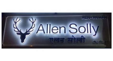 Acrylic Incandescent Glow Sign Board For Used For Shop Name At Rs