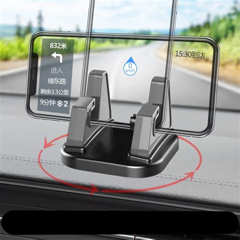 Universal Car Phone Holder Degree Rotation Cell Mobile Phone