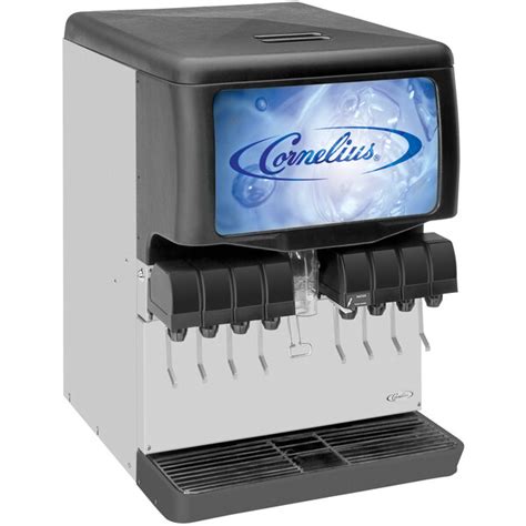 Cornelius 621052703 Enduro 175 Countertop Ice Beverage Dispenser With 8 Ufb 1 Sanitary Lever