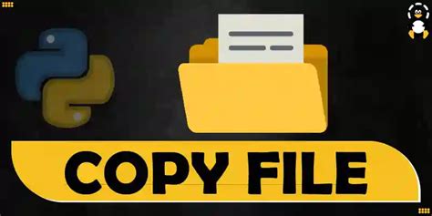 How To Copy A File Using Python Its Linux FOSS