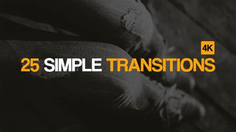 25 Simple Transitions - After Effects Templates | Motion Array