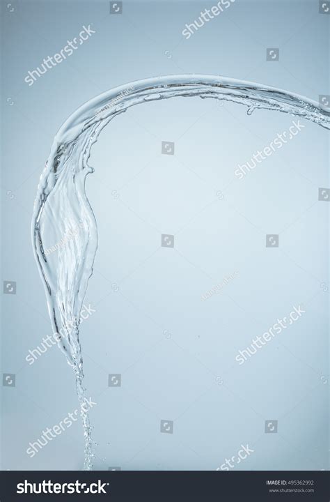 Water Splash White Background Stock Photo 495362992 | Shutterstock