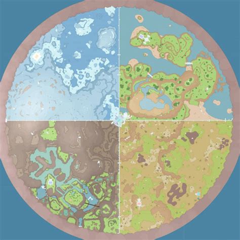 La Map Du Terra D Me La Zone Du Dlc Le Disque Indigo De Pok Mon