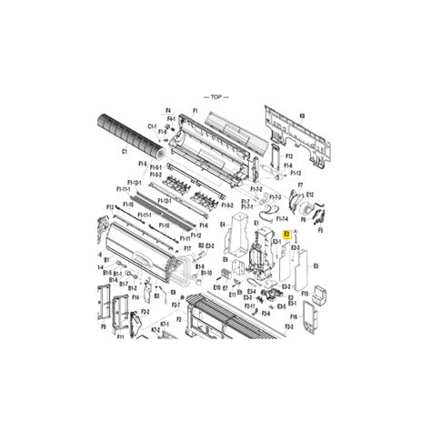 Placa De Control Split Interior Daikin Modelo Ftxg Jv Bw