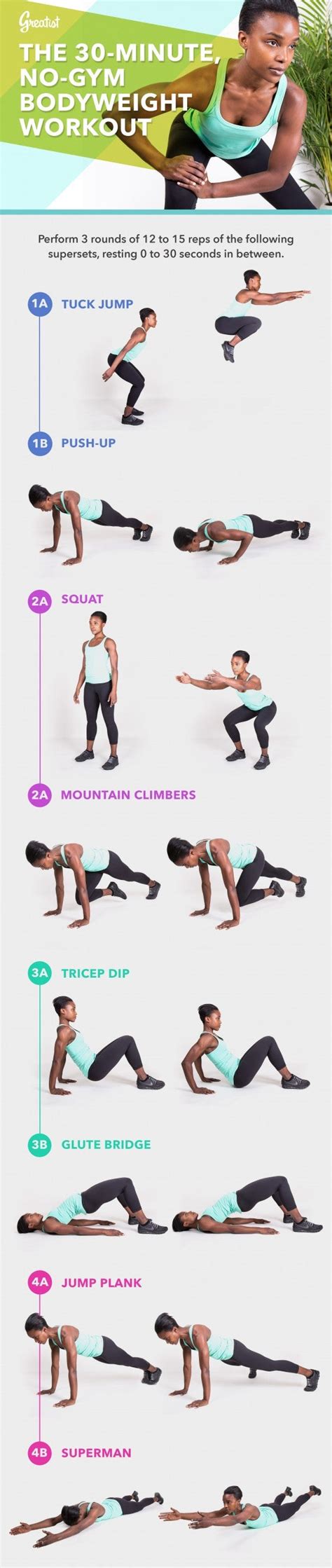 Bodyweight Exercises For Strength Training | EOUA Blog