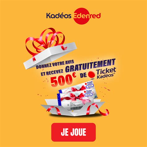 Tickets kadeos à gagner