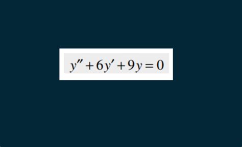 Solved Dado La Siguiente Ecuaci N Diferencial Encuentre La Chegg