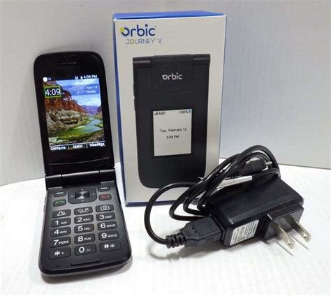 2022 Spectrum Mobile Orbic Journey V Flip Phone Model RC2200L